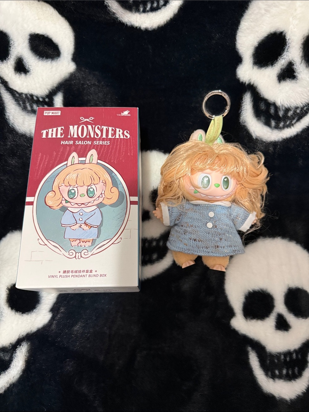 BLUE PRELUDE hair salon The Monsters Plush pendant